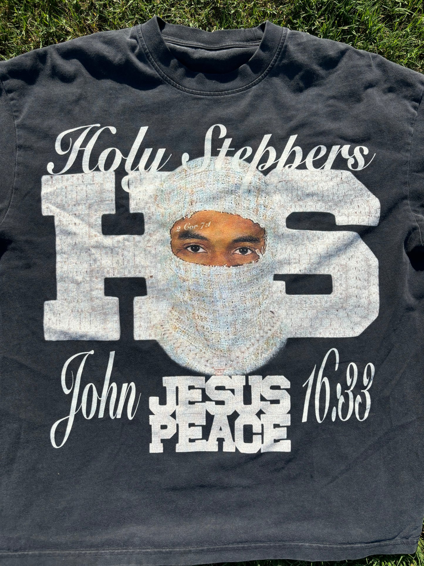 Holy Steppers “Jesus Peace” Heavyweight Oversized Shirt