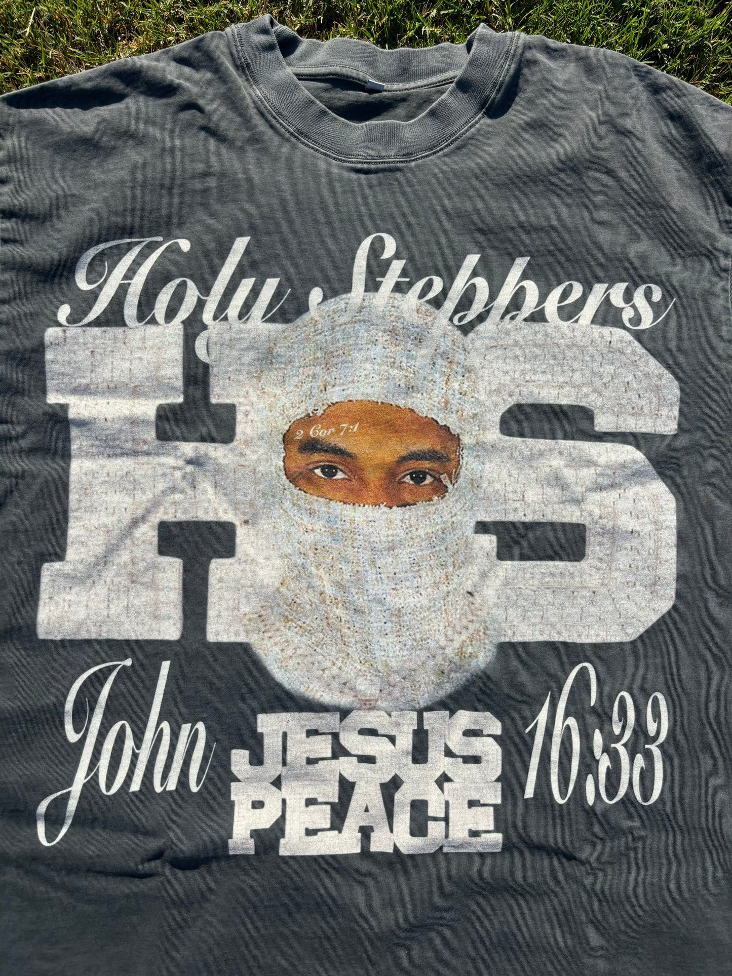 Holy Steppers “Jesus Peace” Heavyweight Oversized Shirt