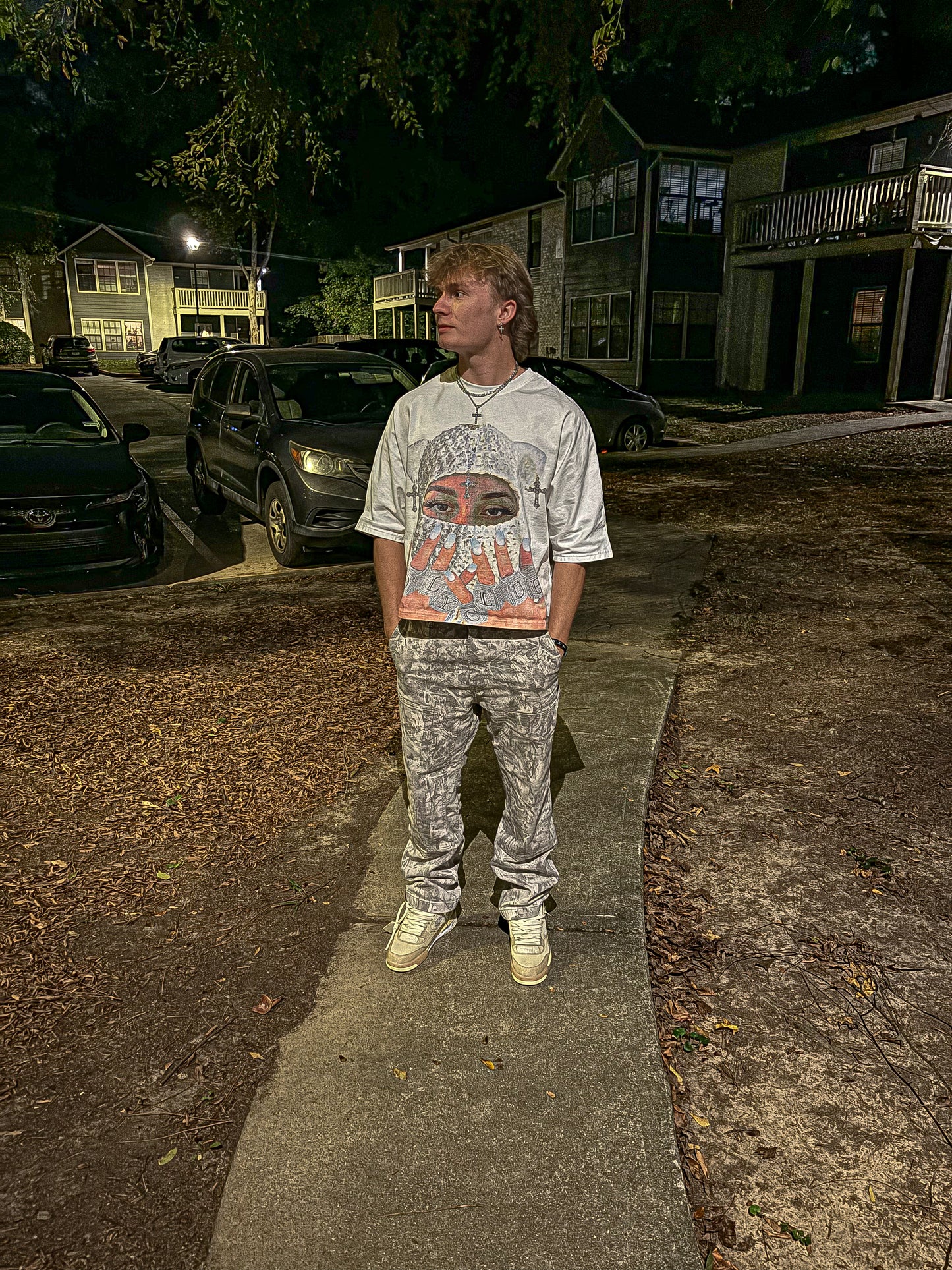 Holy Club Cropped Boxy Fit Tee