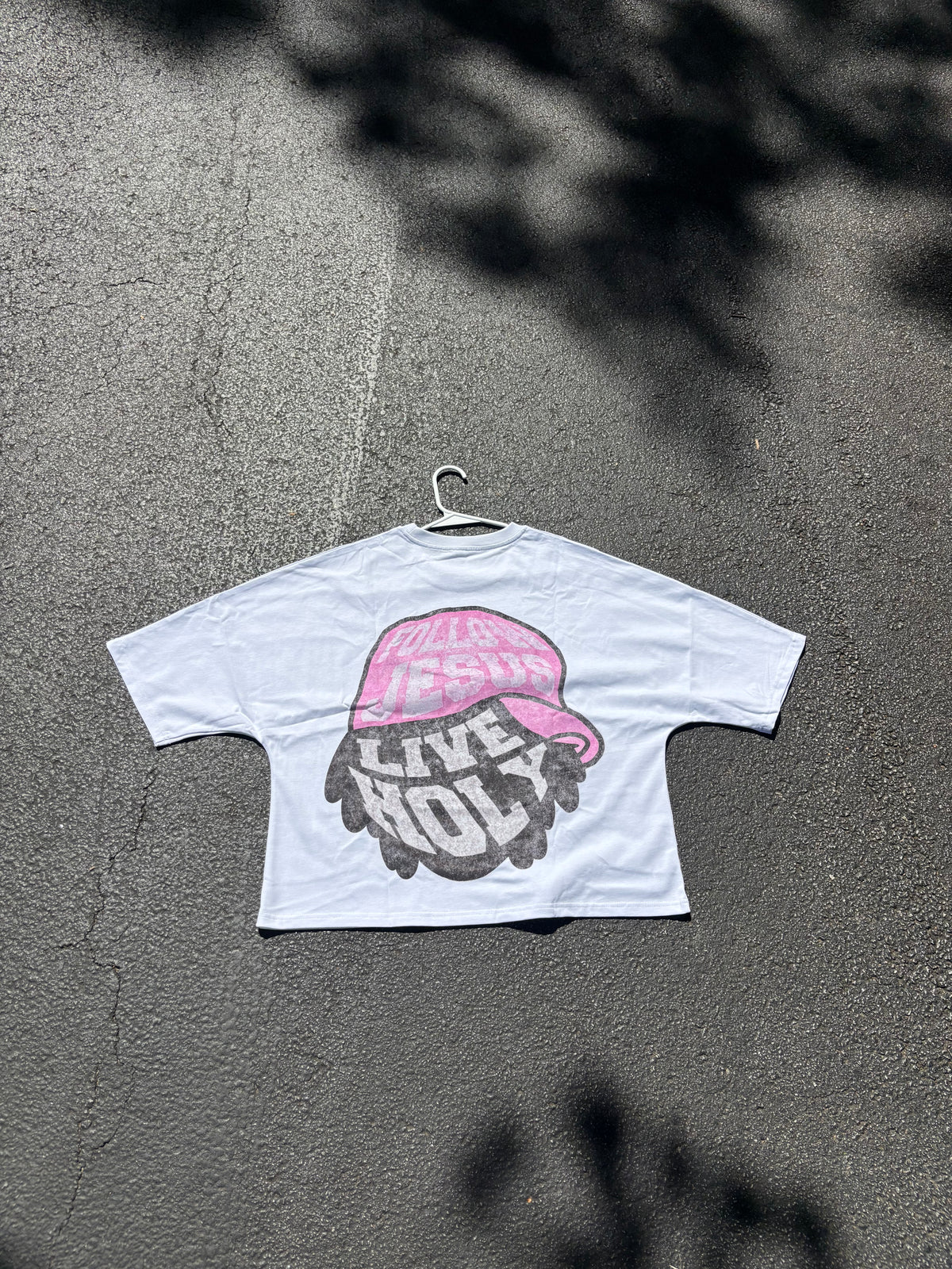 Holy Steppers Cartoon Cropped Boxy Tee